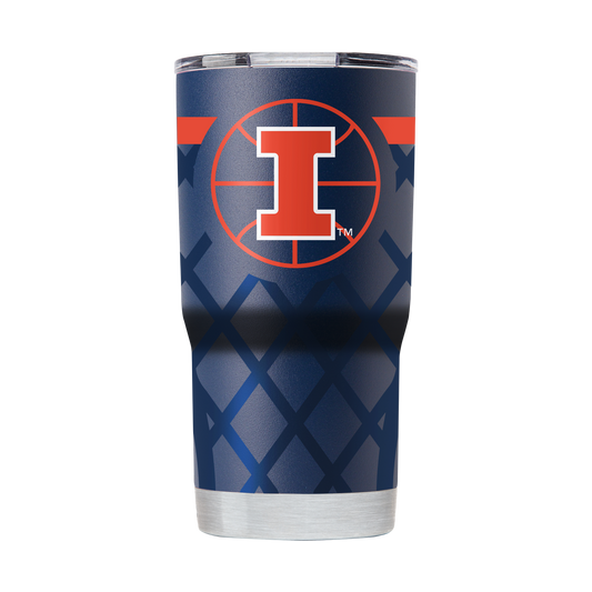 Illinois 20oz Basketball Tumbler