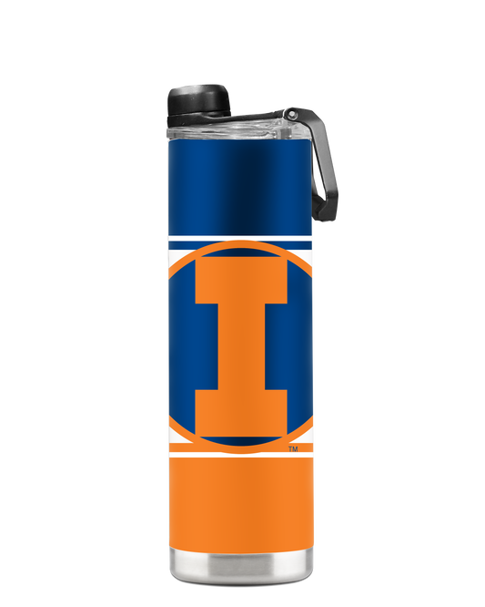 Illinois College Vault  22oz Bottle