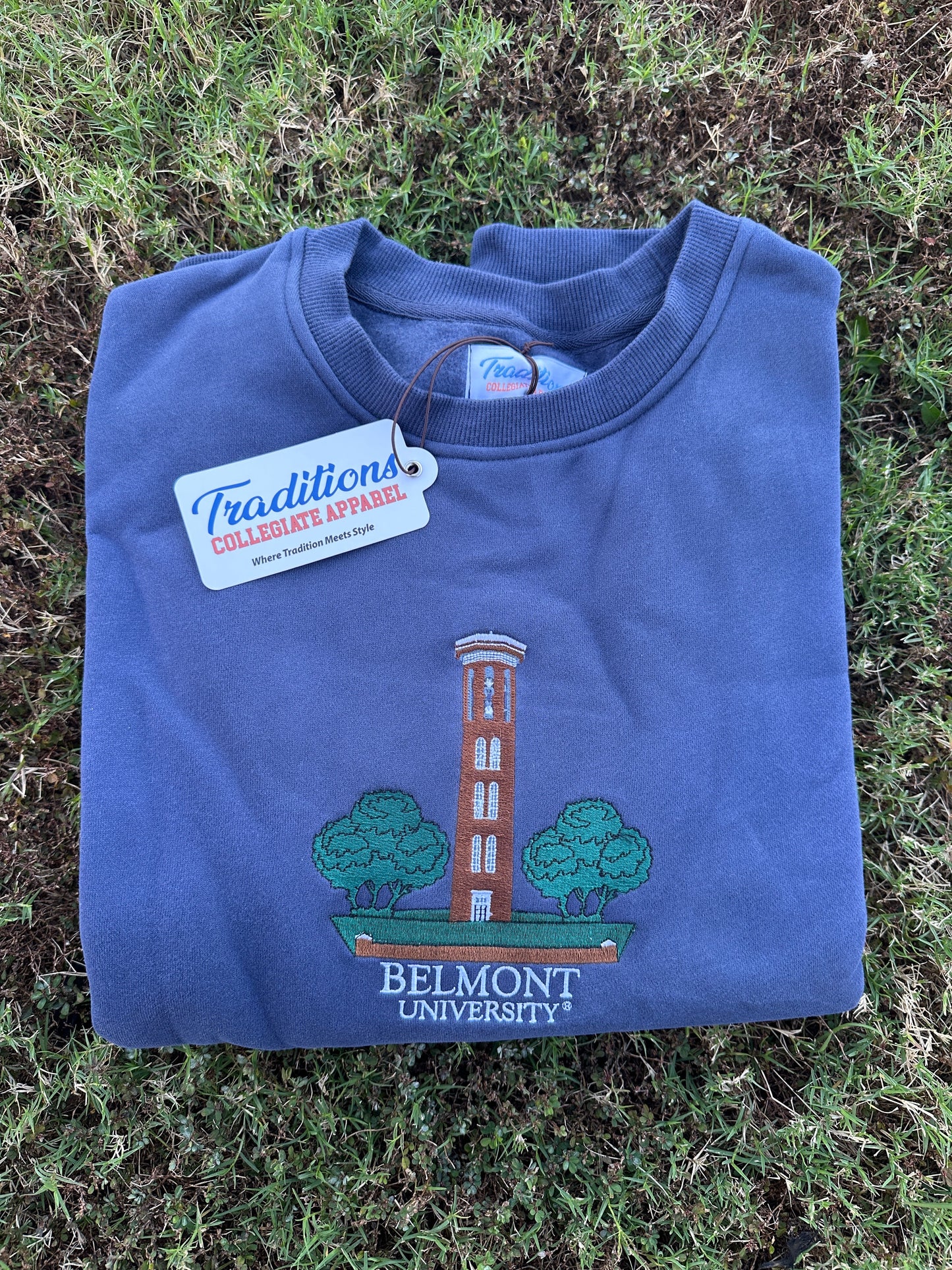 Official Belmont University Crewneck (Blue)
