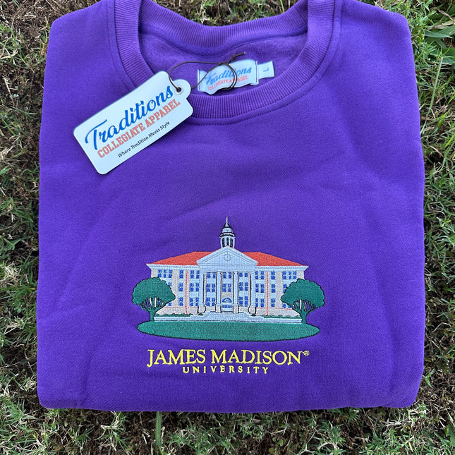 James Madison Crewneck - Purple