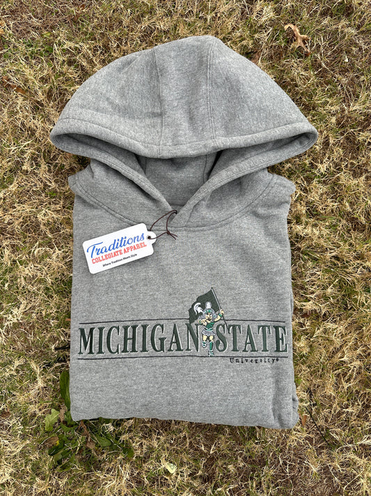 Official Michigan State Oversized Hoodie (Grey)