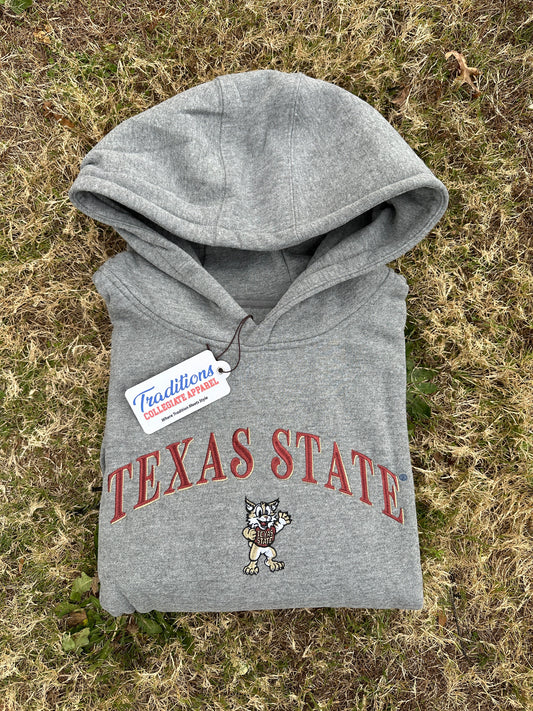 Official Texas State Oversized Hoodie (Grey)