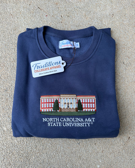NC A&T Crewneck - Navy