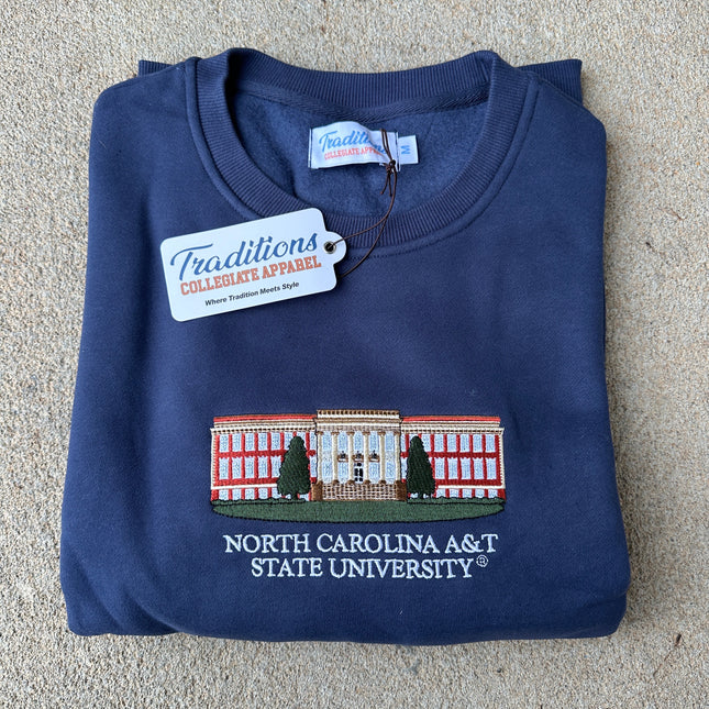 NC A&T Crewneck - Navy