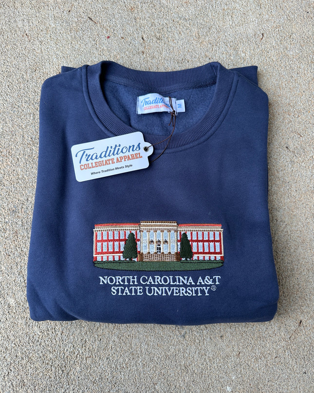 NC A&T Crewneck - Navy