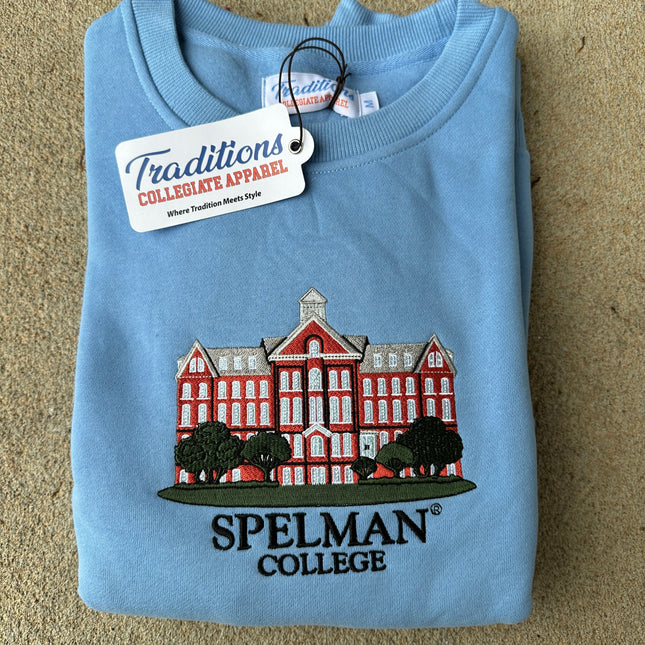 Spelman Crewneck - Light Blue