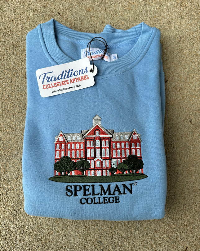 Spelman Crewneck - Light Blue