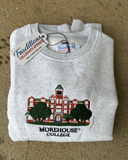 Morehouse Crewneck - Heather Grey