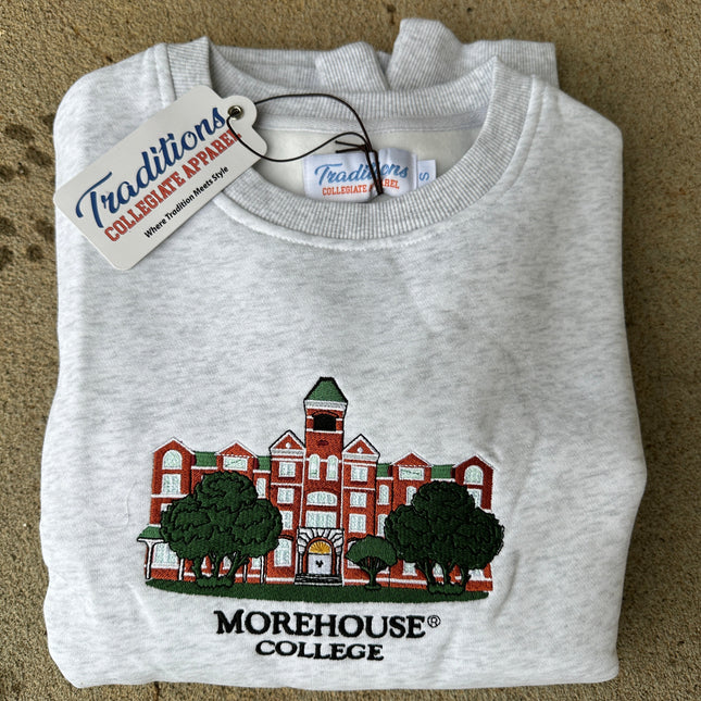 Morehouse Crewneck - Heather Grey