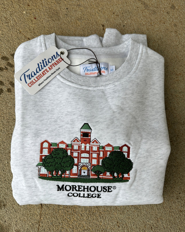 Morehouse Crewneck - Heather Grey