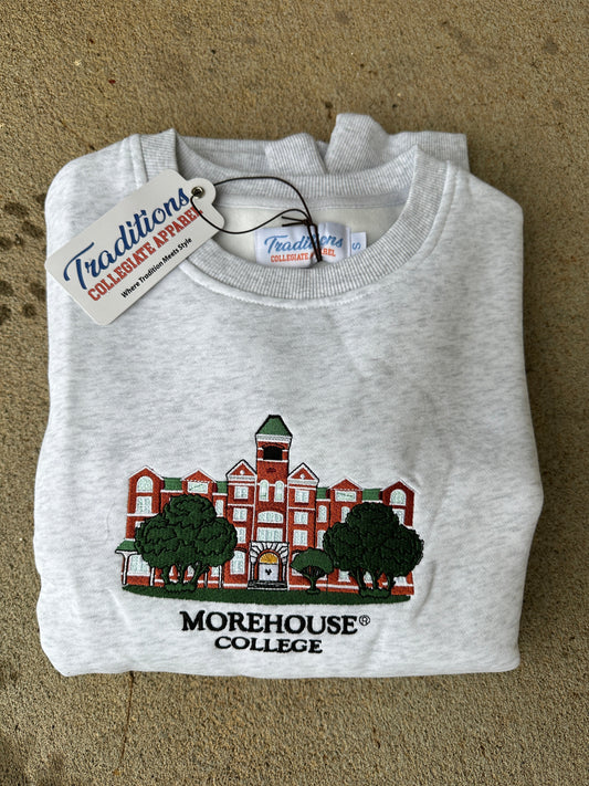 Official Morehouse Crewneck (Grey)