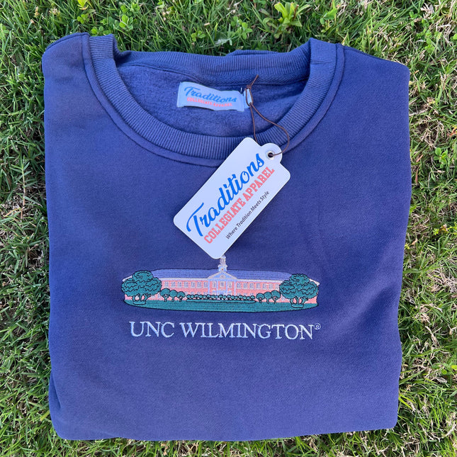UNC Wilmington Crewneck - Navy