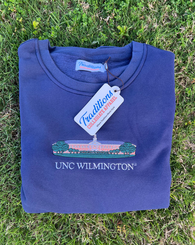 UNC Wilmington Crewneck - Navy