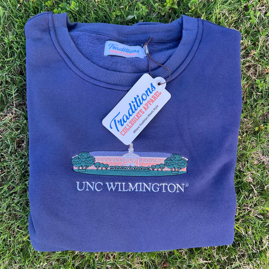 Official UNC Wilmington Crewneck (Navy)