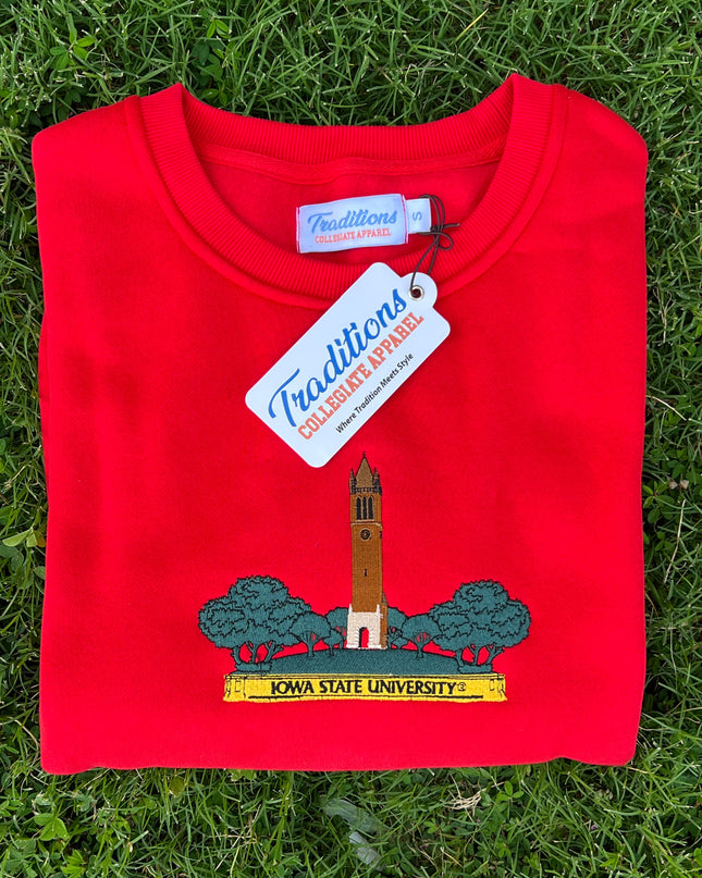 Iowa State Crewneck - Red
