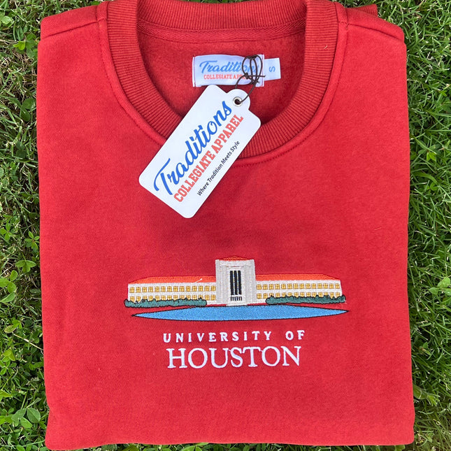 Houston Crewneck - Red
