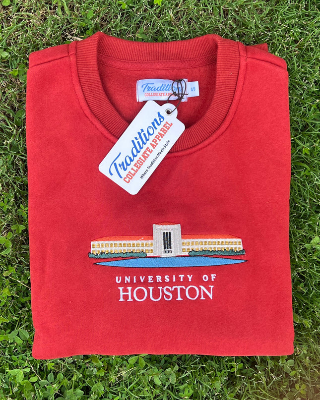 Houston Crewneck - Red
