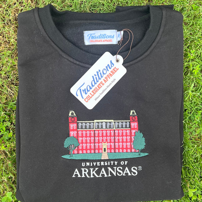 Arkansas Crewneck - Black