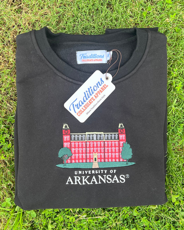 Arkansas Crewneck - Black