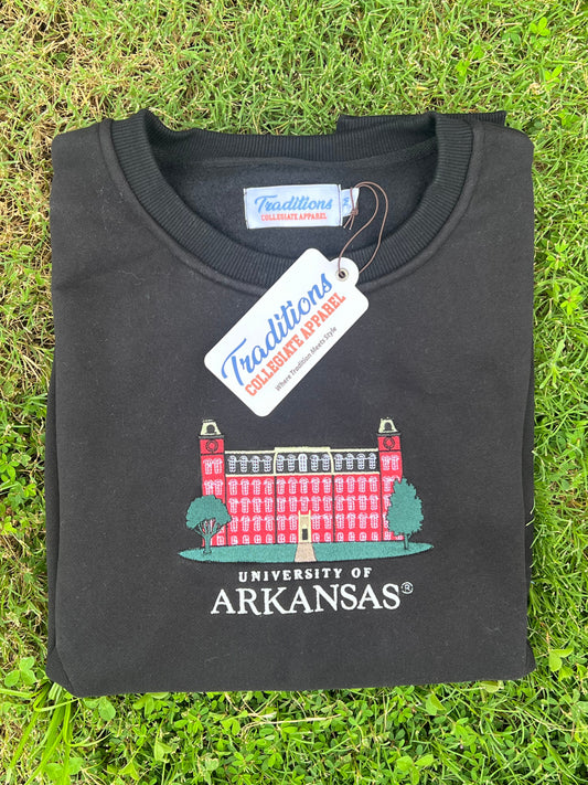 Official Arkansas Crewneck (Black)