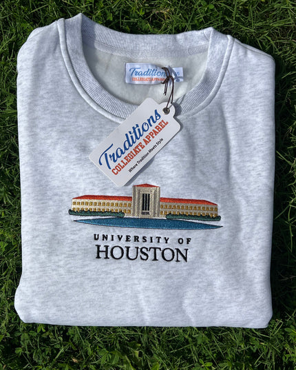 Houston Crewneck - Heather Gray