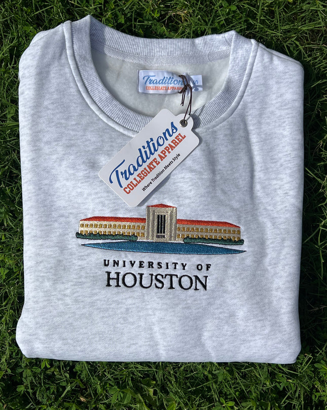 Houston Crewneck - Heather Gray