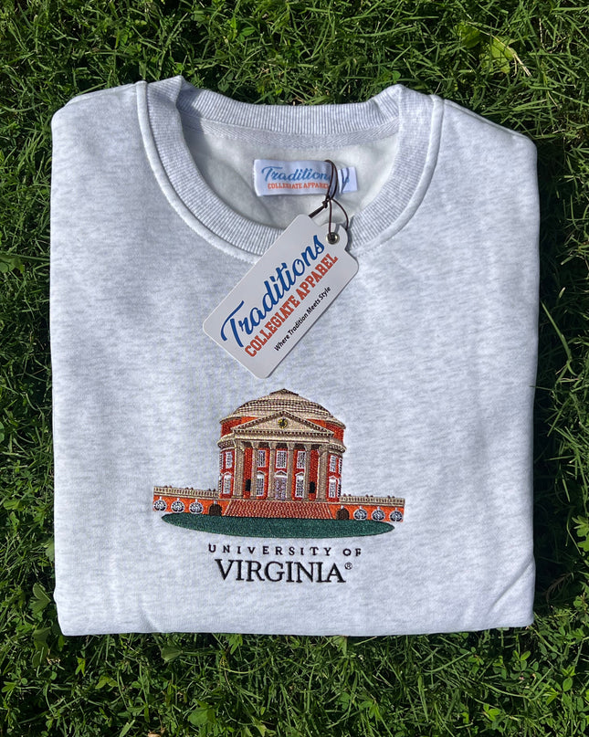 Virginia Crewneck - Heather Gray