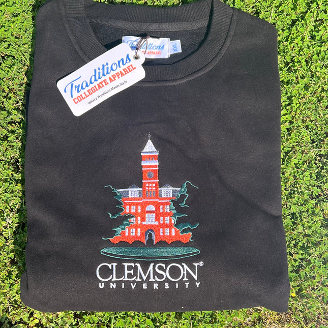 Clemson University Crewneck - Black