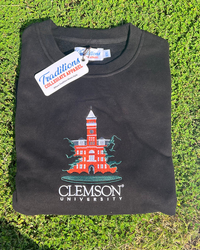 Clemson University Crewneck - Black