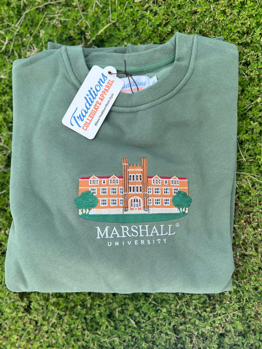 Official Marshall Crewneck (Green)