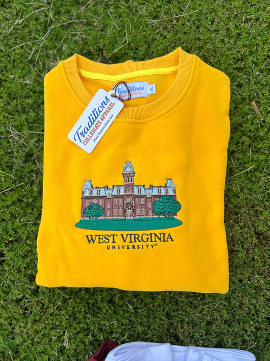 Official West Virginia Crewneck (Gold)
