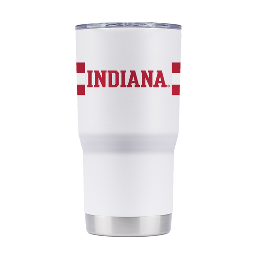 Indiana 20oz White "Indiana" Tumbler