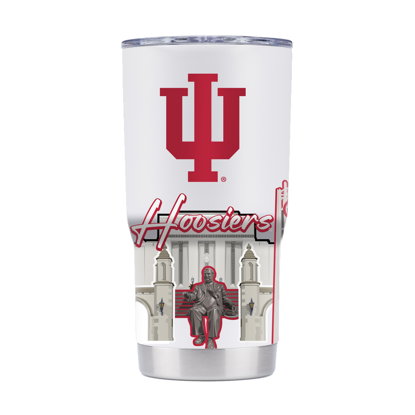 Indiana 20oz Campus Icons Tumbler