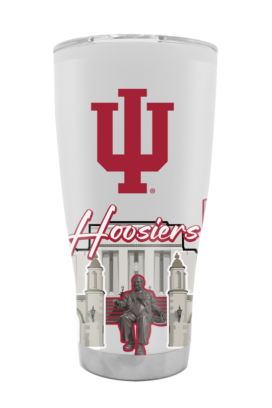 Indiana 30oz Campus Icons Tumbler