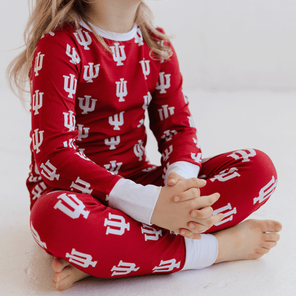 Indiana Hoosiers Pajamas Tailgate Tikes 2T