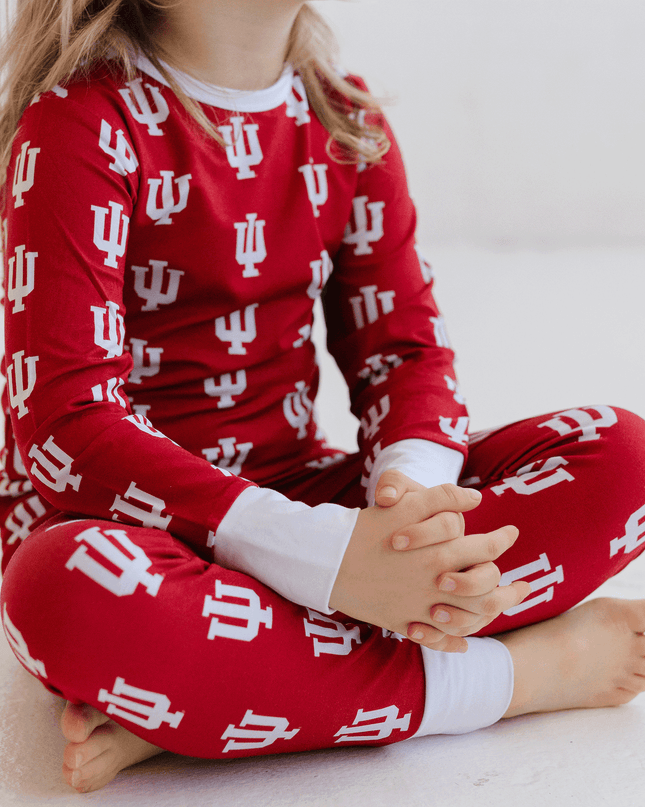 Indiana Hoosiers Pajamas Tailgate Tikes 2T