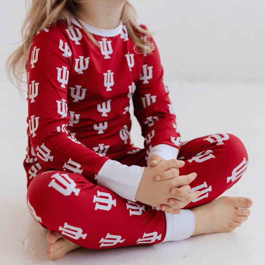 Indiana Hoosiers Two-Piece Pajama Set