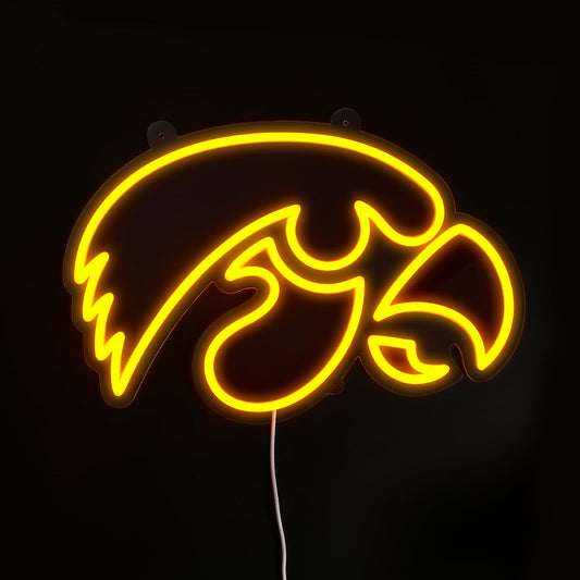 Iowa Hawkeyes LED Neon Sign