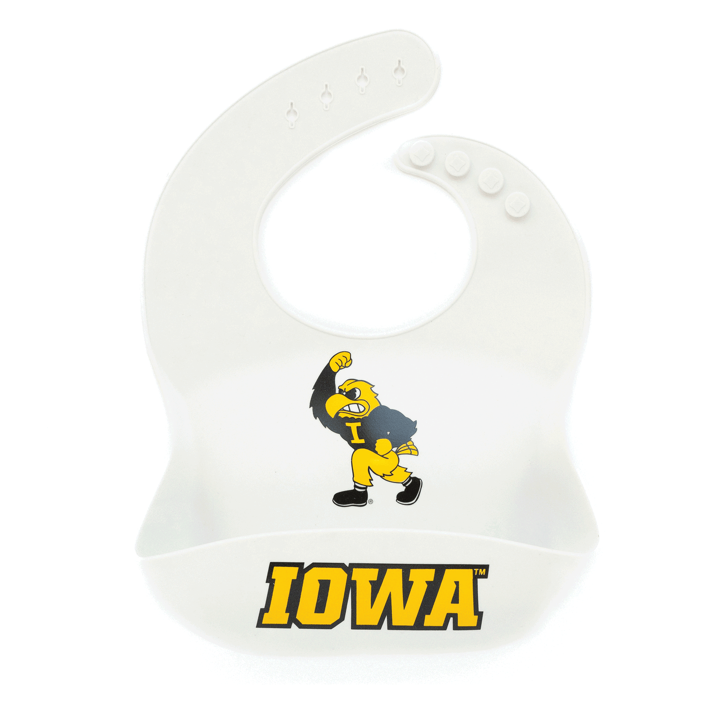 Iowa Hawkeyes Herky Baby Bib
