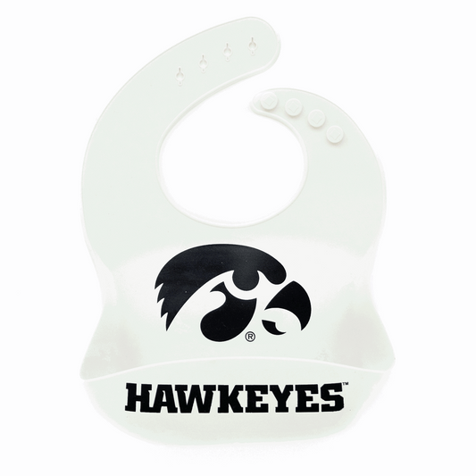 Iowa Hawkeyes Tigerhawk Baby Bib