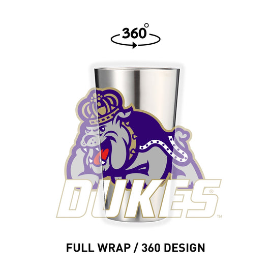 James Madison 16oz Stainless Pint