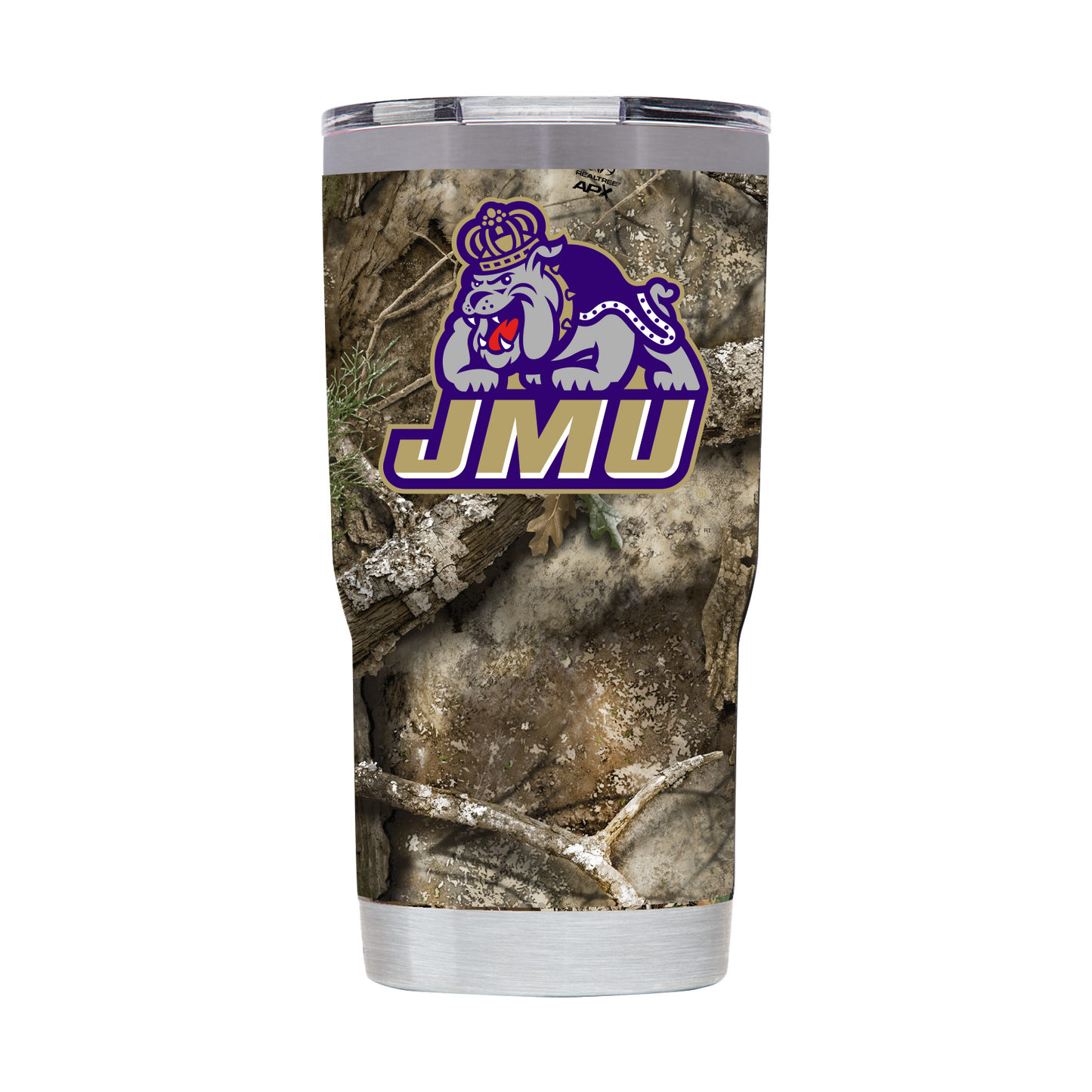 James Madison 20oz Realtree Camo Tumbler