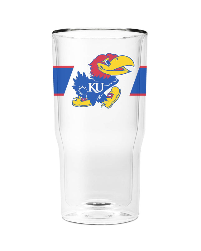 Kansas 16oz 2-Pack Glass Tumblers