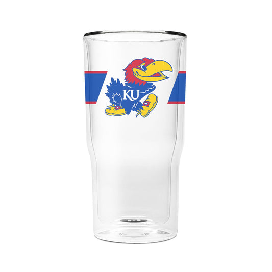 Kansas 16oz 2-Pack Glass Tumblers