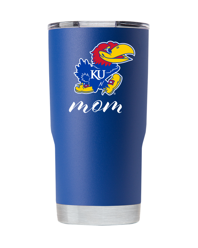 Kansas 20oz Blue "Mom" Tumbler