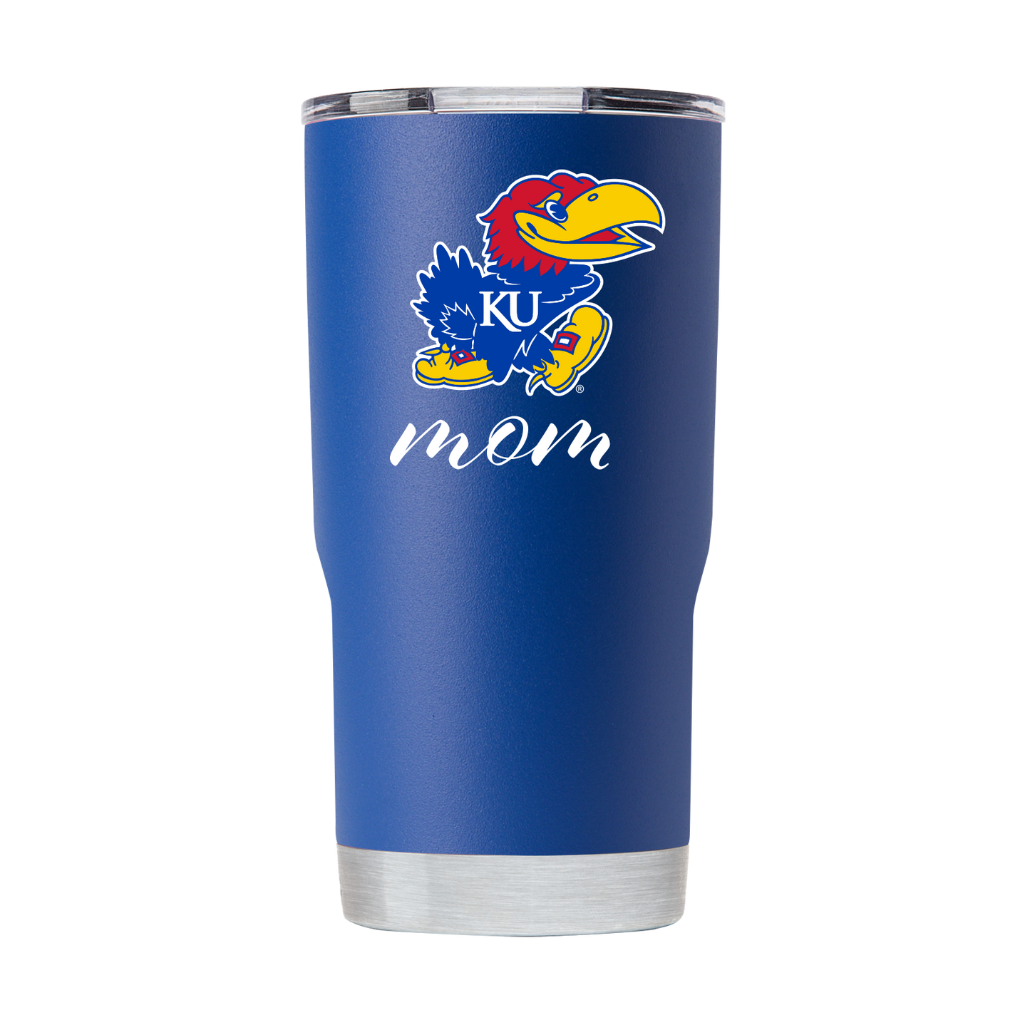Kansas 20oz Blue "Mom" Tumbler