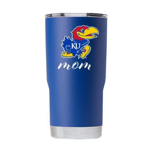 Kansas 20oz Blue "Mom" Tumbler