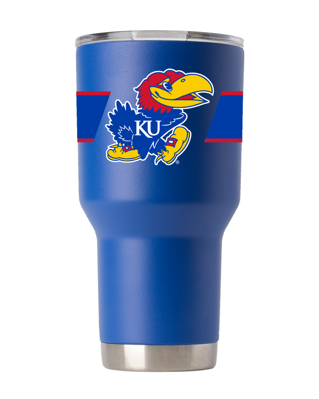 Kansas 30oz Blue Tumbler