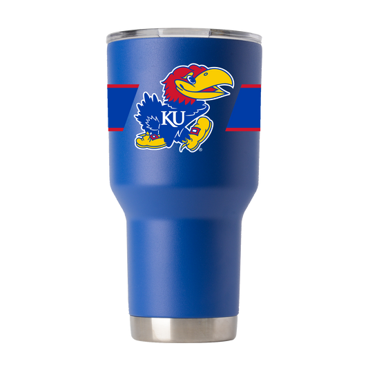 Kansas 30oz Blue Tumbler