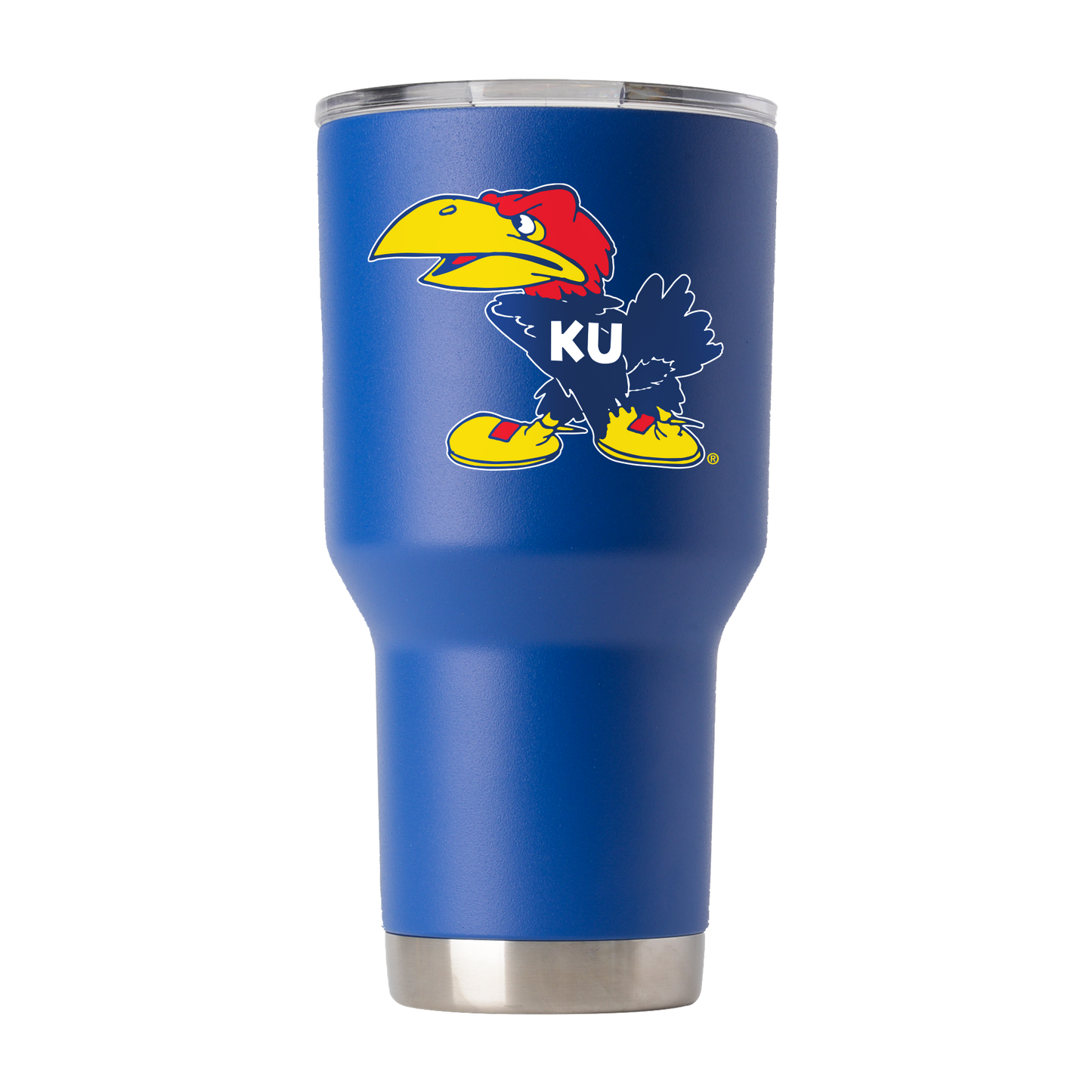 Kansas College Vault 30oz Blue Tumbler